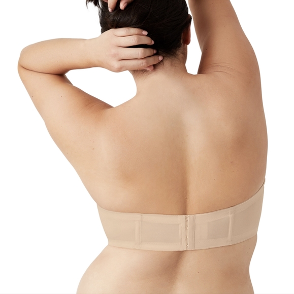 Wacoal Red Carpet Strapless Underwire Bra Shade Sand Style 854119 Size 32G - Picture 4 of 14